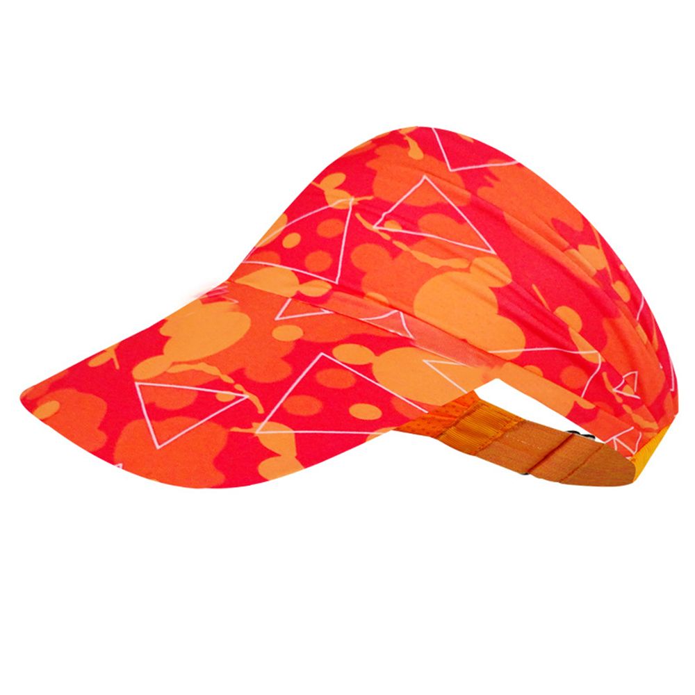 Donna uomo berretto sportivo a tesa larga in seta di ghiaccio Tie Dye cappello da visiera parasole cappello da Tennis da Golf leggero ad asciugatura rapida cappello da spiaggia portatile arrotolabile: 1 (46-62 cm)