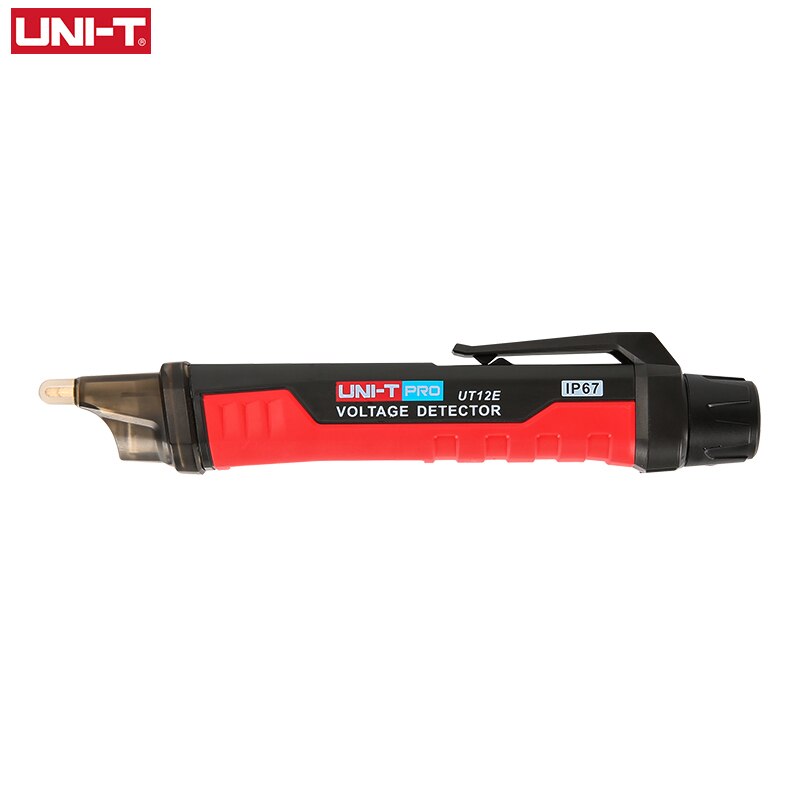 Uni-t  ut12e ut12m stikkontakt vegg ac spenningsdetektor indikator 24v-1000v berøringsfri volt strøm elektrisk sensor testpenn