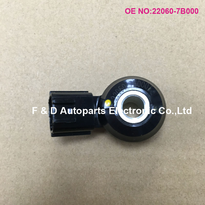 Sensor de detonación del motor 220607B000 compatible con NISSAN Terrano R50 Frontier D22U Pathfinder R50 Xterra WD22 22060-7B000