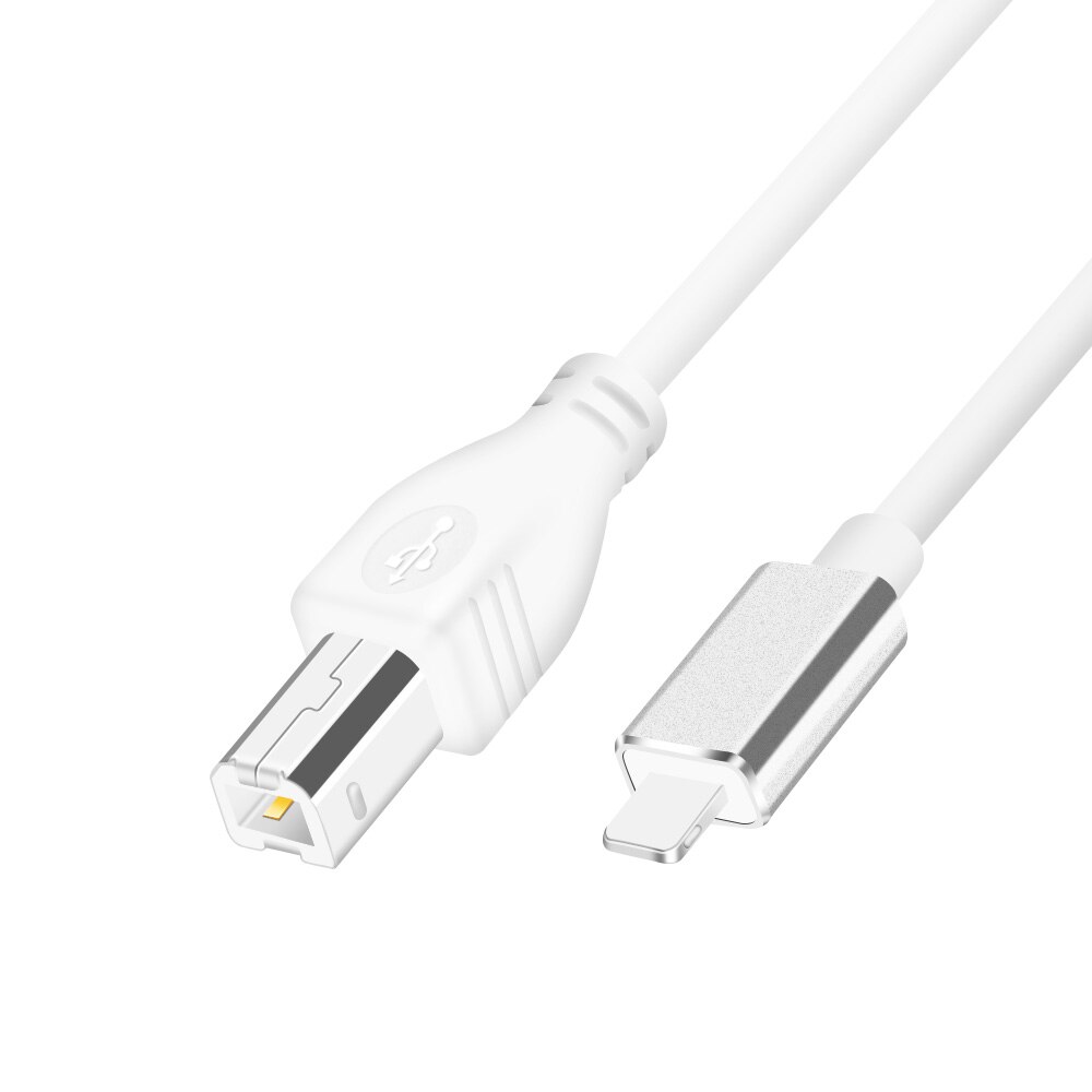 Midi- USB B zu iPhone iPad IOS14 Apfel Schnittstelle OTG Daten Kabel für Elektronische Klavier Trommel Elektrische Klavier Midi- Tastatur stecker