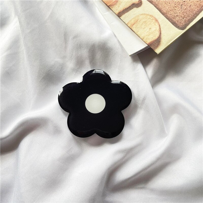 Epoxy Resin Universal Fresh And Lovely Flowers Foldable Grip Tok Bracket Mobile Phone Ring Bracket Mobile Phone Accessories: 8