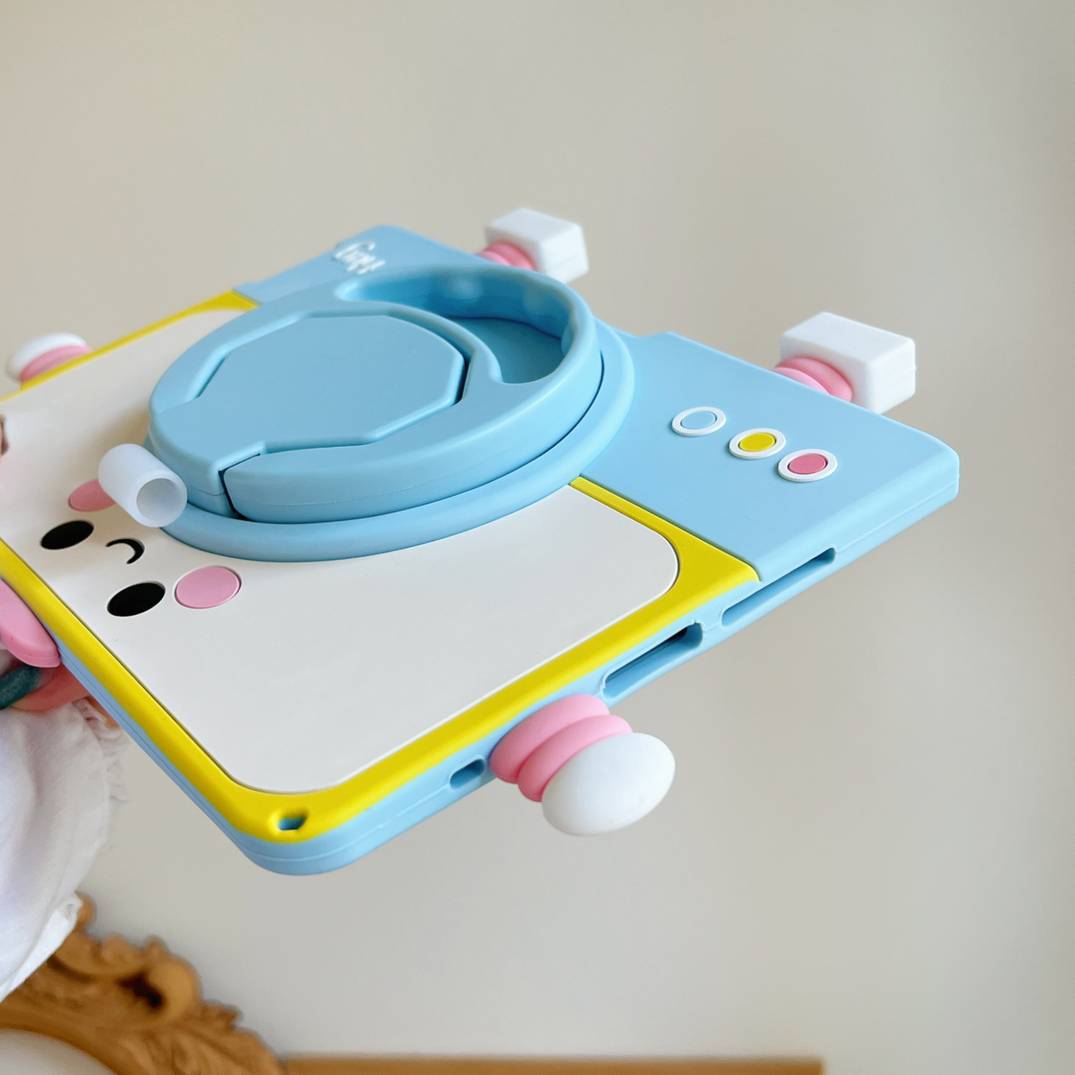 Kinderhoesje Voor Ipad Air Pro 11 2024 2022 Lucht 4 5 10.9 10e 10.2 7e 8e 9e 10.5 "9.7" Mini 1 2 3 4 5 6 Schattige Hoes