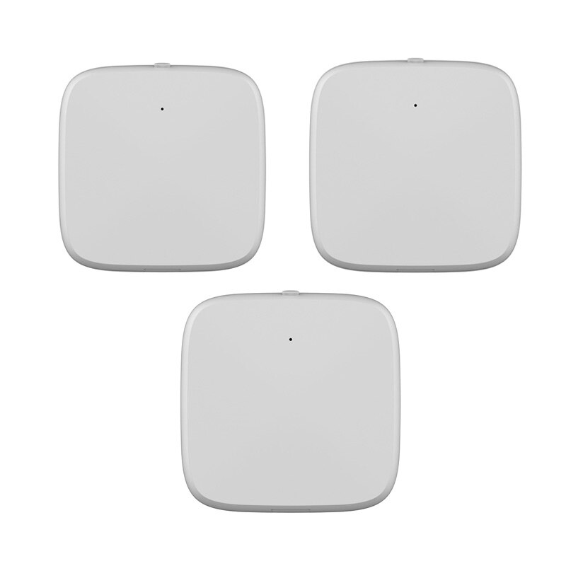 Tuya Smart Wireless Control Temperature And Humidity Sensor Smart Home High-precision Sensor Used With Tuya Zigbee Smart Life: 3 piece