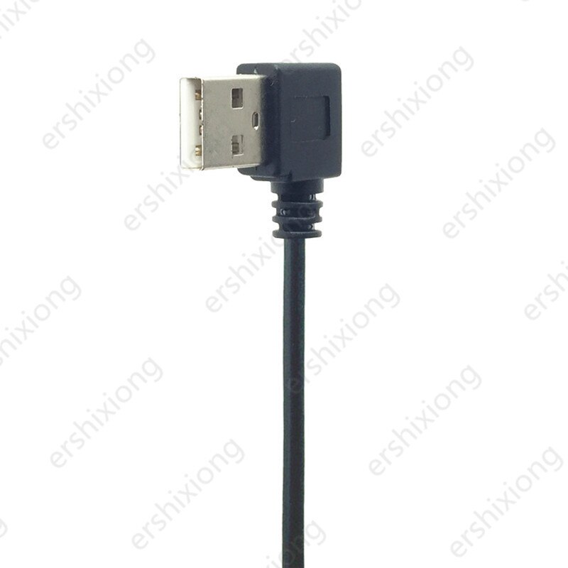 0.5M 1M Haaks Usb 2.0 A Male Naar Haaks B Male 90 Graden Printer Scanner Computer kabel