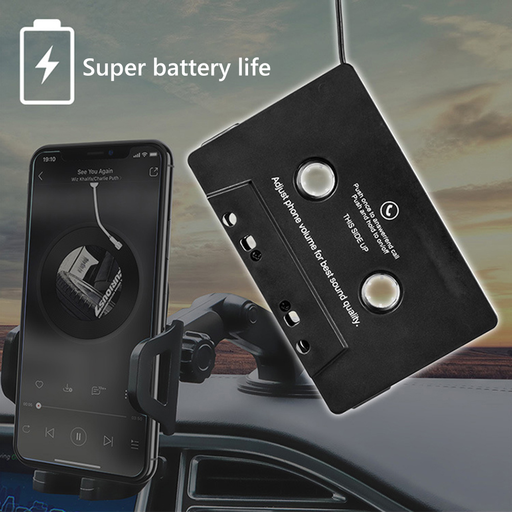 Kassette Adapter Konverter Auto Band Audio- Universal- Bluetooth Konverter Auto Band AUX Musik Kassette für Aux Stereo