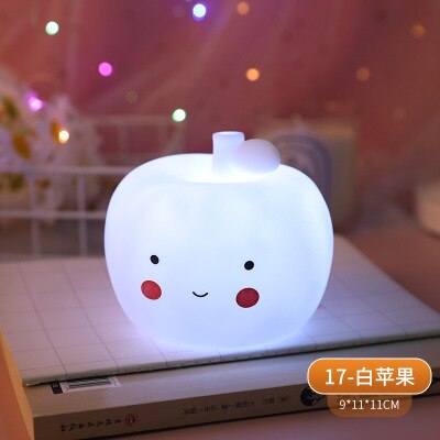 Cute Smiley Clouds Stars Unicorn Moon Appease Glow Night Light Feeding Lamp For Home Bedroom Decor For Children Kids Toy: Style 16