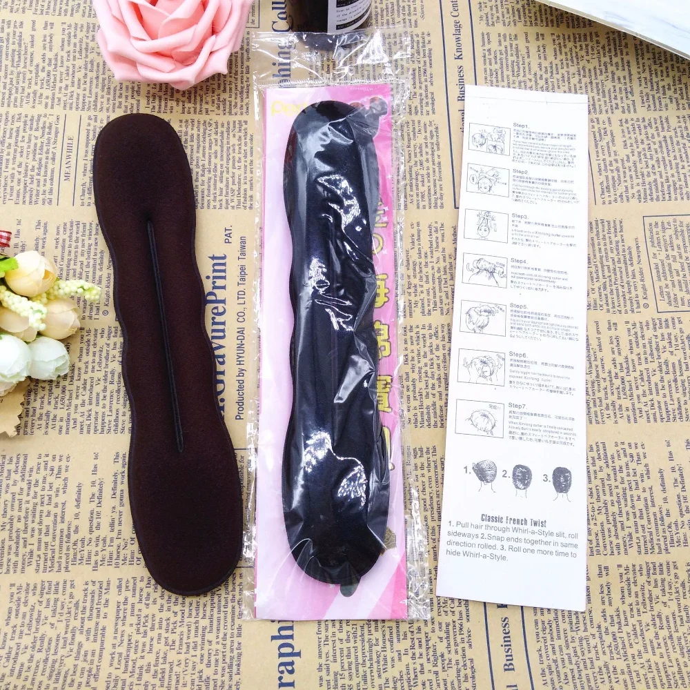 Peinado Clip de esponja mágica Rizador de moño de espuma Herramienta para hacer torcidos de peinado Accesorios para el cabello de estilo de dля в®лос