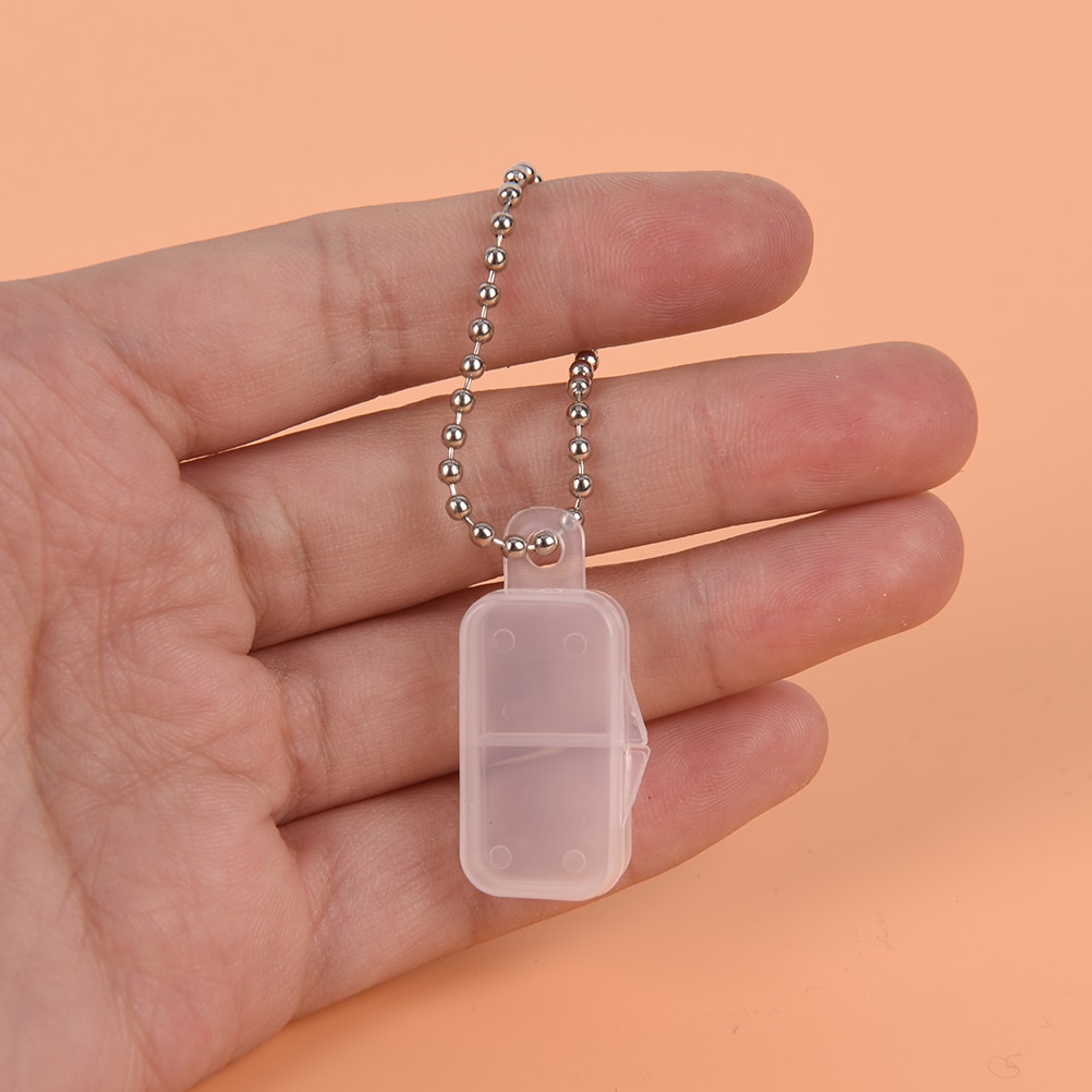 Hearing Aid Clear Plastic Battery Case Batteries Box Button Battery Storage Protective Holder Hard Case Fit For 312# 10# 675#