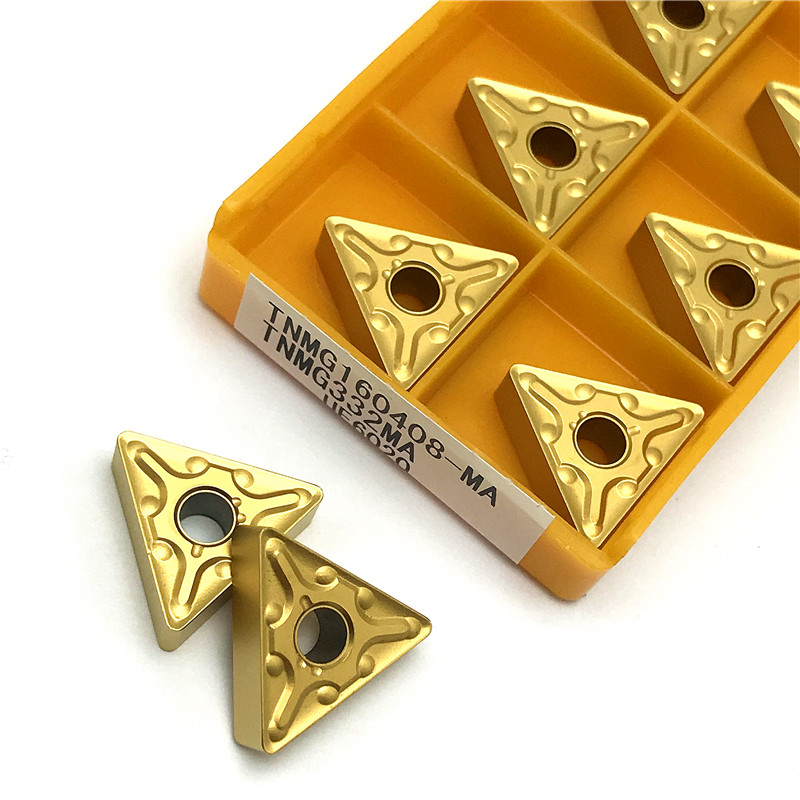 TNMG160404 TNMG160408 MA VP15TF/UE6020 Carbide Insert External Turning Tools CNC Lathe Tools Cutting Turning Insert