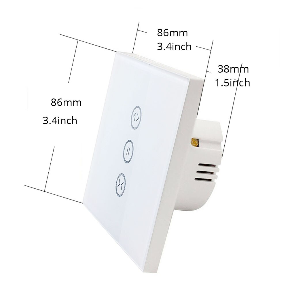 Google Home Alexa Enable WiFi Controlled Curtain Switch Smart Life App Home Automation Remote Control