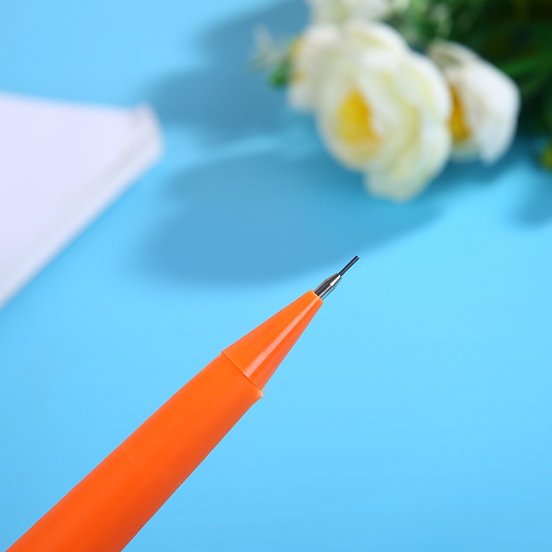 Carrot Mechanical Pencil for writing Cute Automatic Drawing Pen School office Supplies Stationery