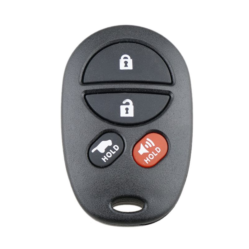 4 Buttons Keyless Entry Remote Car Key Fob Replacement for Toyota Sienna Avalon Solara 2005 2006 2007