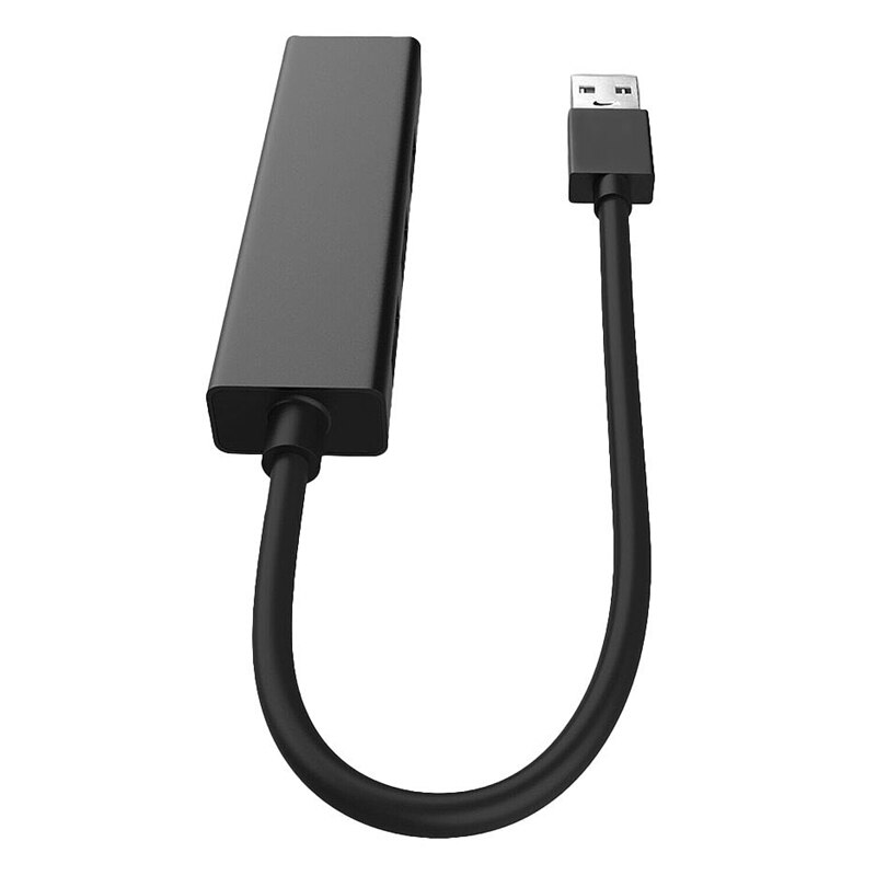 Usb 3.0 gigabit ethernet lan  rj45 1000 mbps netwerkadapter 3 -poorts hub voor mac-pc
