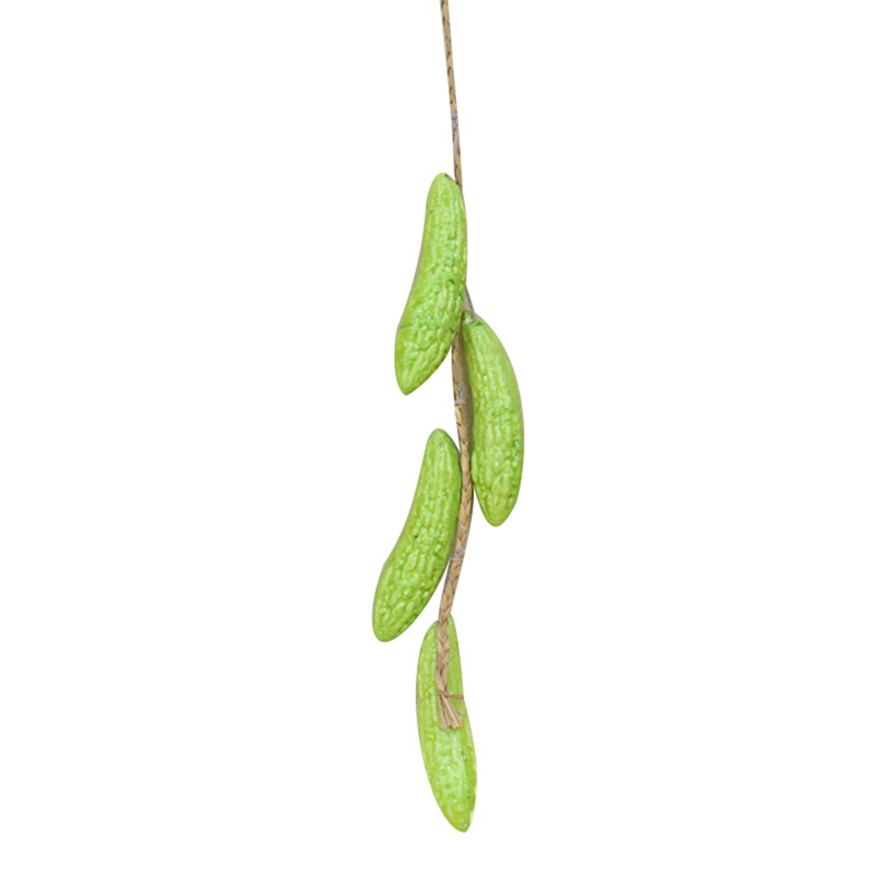 Kunstmatige Fruit Schuim Groente Maïs Peper Knoflook Opknoping Photo Prop Home Decor: Bitter Melon