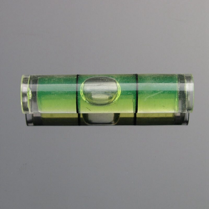 Niveles cilíndricos de burbuja para colgar en la pared, accesorios para marcos de fotos, 8x35mm, 100 unidades: Verde