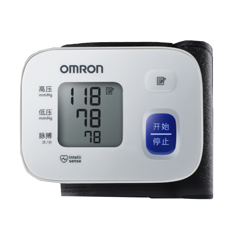 Omron  t10 bärbar handledsblodtrycksmätare digital blodtrycksmätare detekterar hjärtfrekvens arytmi pulsmätare