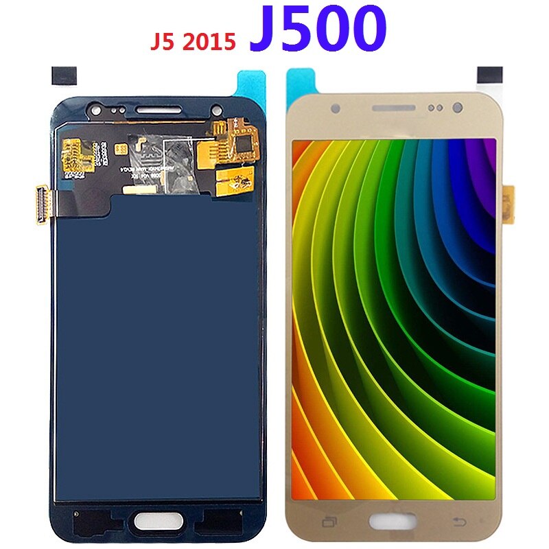 For Samsung Galaxy J5 LCD Display Touch Screen Digitizer SM-J500F J500FN J500H J500M J500F/DS Adjust Brightness Replacement