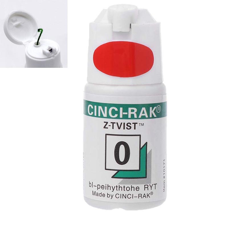 2M Dental Thread Disposable Gingival Retraction Cord Green Knitted Cotton Gum Line Dentist Material 1 Bottle Size 0