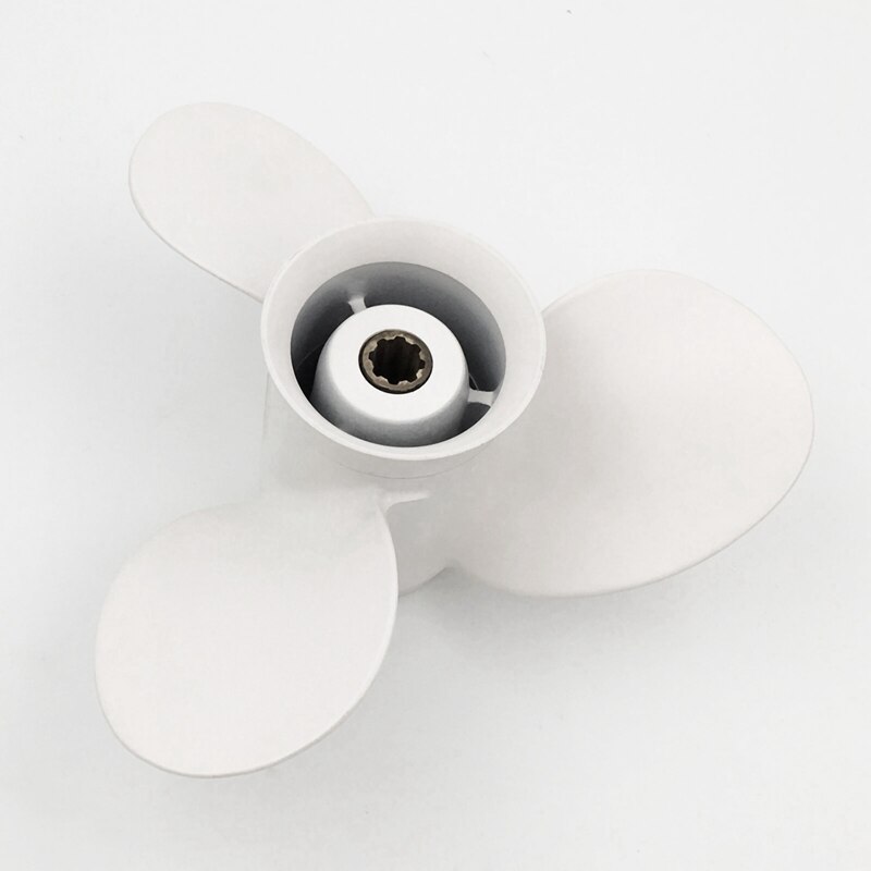 -9 1/4X11 Voor Yamaha 8 Tand Wervelkolom Aluminium Propeller Propellers 15Hp Propellers 9.9 Hp Propellers