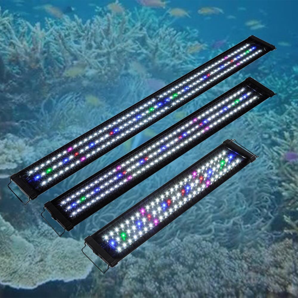 LED Aquarium Light 30CM 45CM 60CM 90CM 120CM Full Spectrum for Freshwater Fish Tank Plant Marine