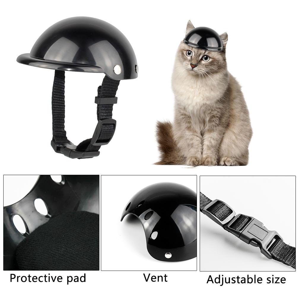 Sombrero de verano para perro, casco para motocicleta, gorra para mascota para perros pequeños, medianos, Bulldog Francés, tocado de gato Chihuahua, , atrezo divertido para foto