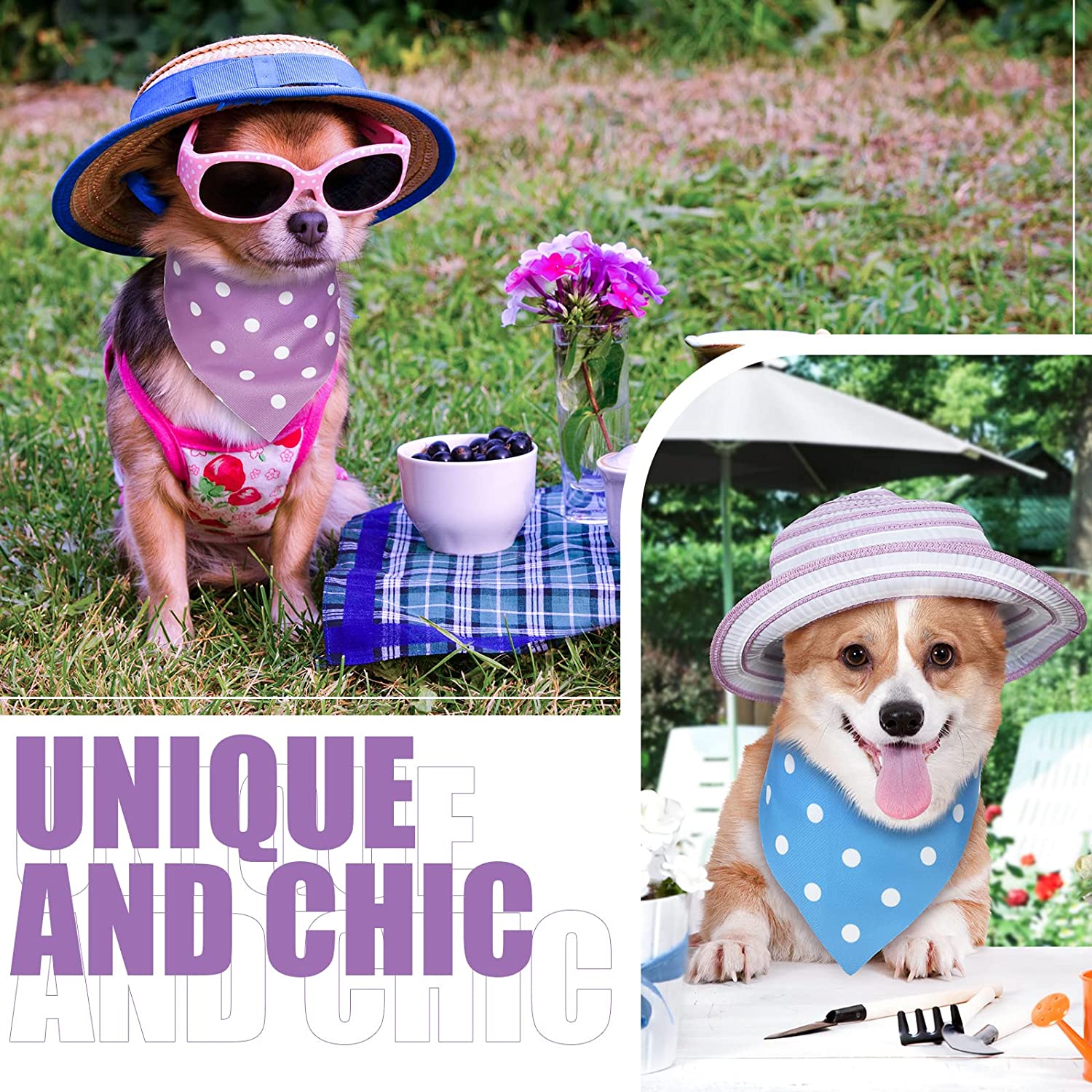Pañuelo triangular a cuadros para perro, accesorios para babero, Bandana para perros pequeños a medianos, cachorros y gatos, 10 Uds.