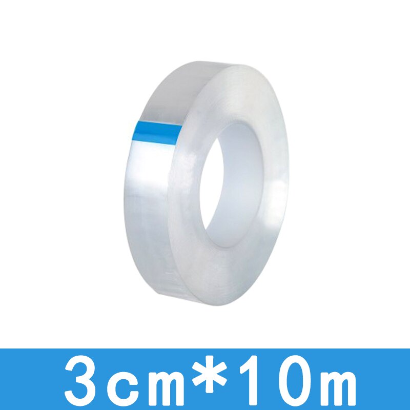 Wall Corner Line Sticker Ceramic Sticker PVC Waterproof Kitchen Tape Bathroom Accessories Self Adhesive Transparent Stickers: 10mx3cm