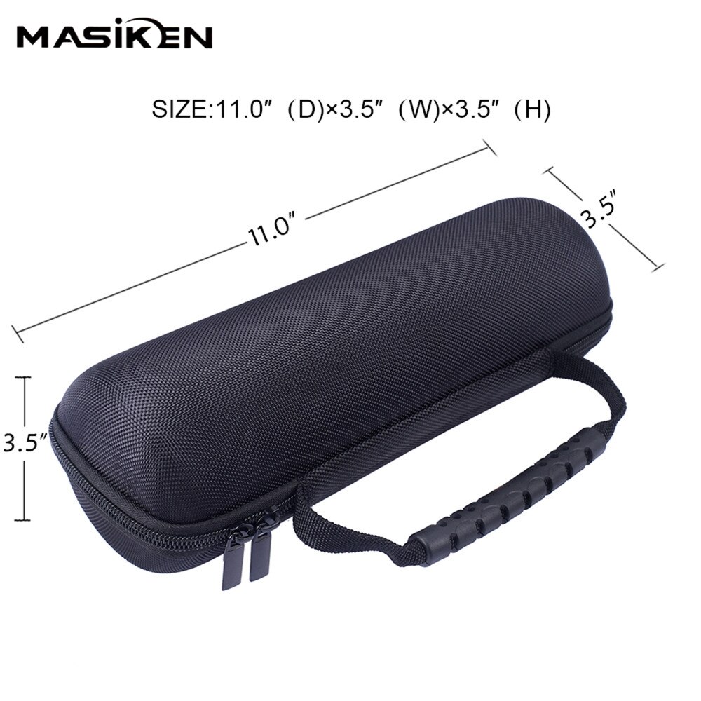 MASiKEN etui pour JBL FLIP 4 FLIP4 chargeur 4 haut-parleur Bluetooth espace supplémentaire pour prise & câble accessoires casque sac