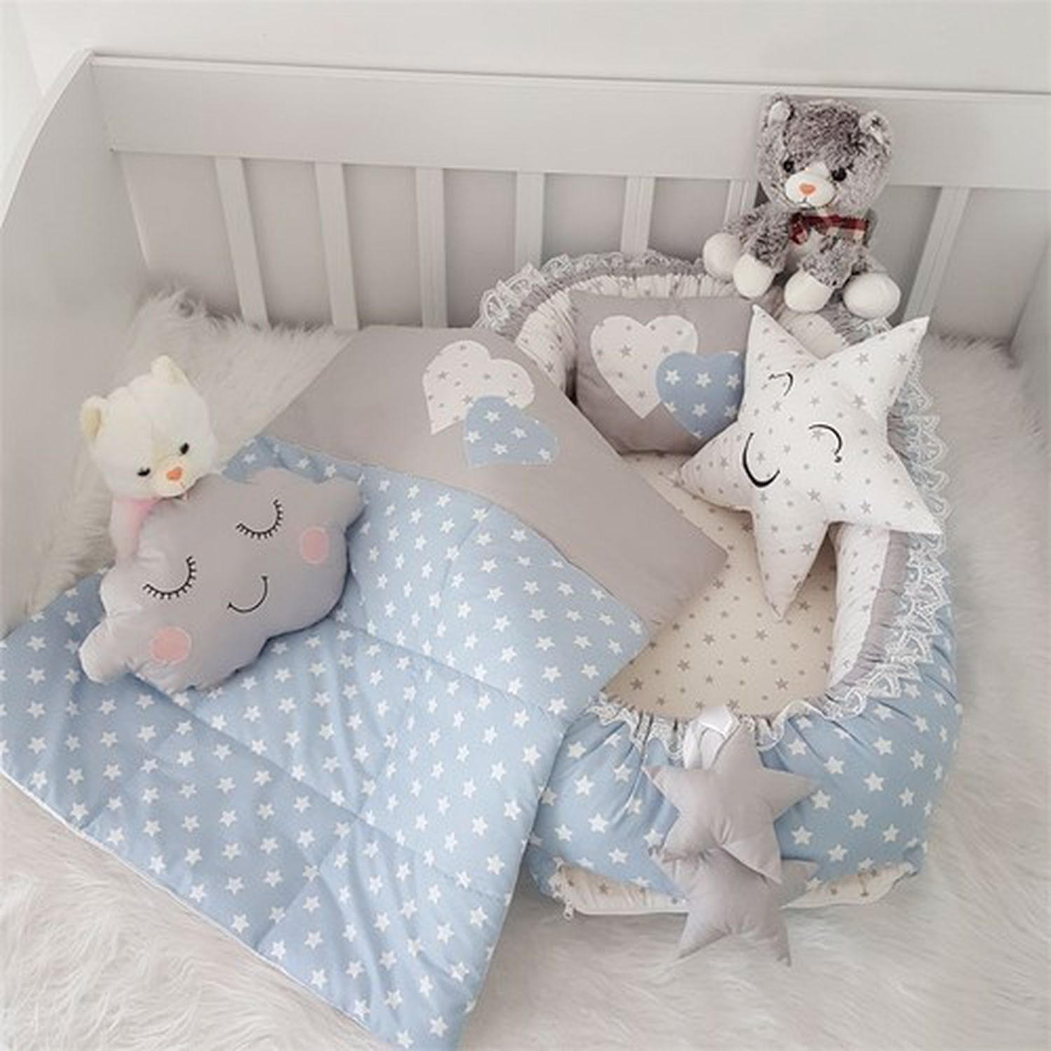 Baby neugeborenen baby bett 100% organische baumwolle tragbare baby nest bett mädchen jungen baumwolle krippe oder baby bett baby kindergarten babynest