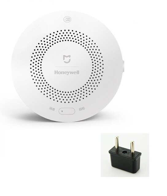 Xiaomi Honeywell Gas Sensor Alarm Detector Rook Monitoring Fire Bescherming Plafond & Muur Installeren Mijia App Afstandsbediening: Add EU Plug