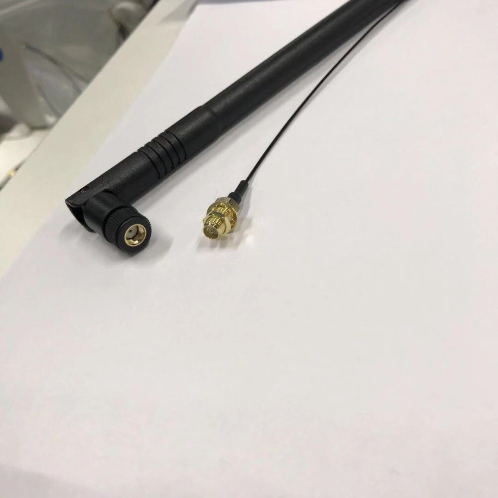 High Gain 10dBi 2.4G Wifi Antenna Router Antenna RP SMA Male +RF Pigtail Cable