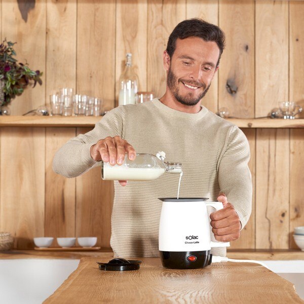 Hervidor de agua Solac MH9100 Choco-café con leche 1 L 250W