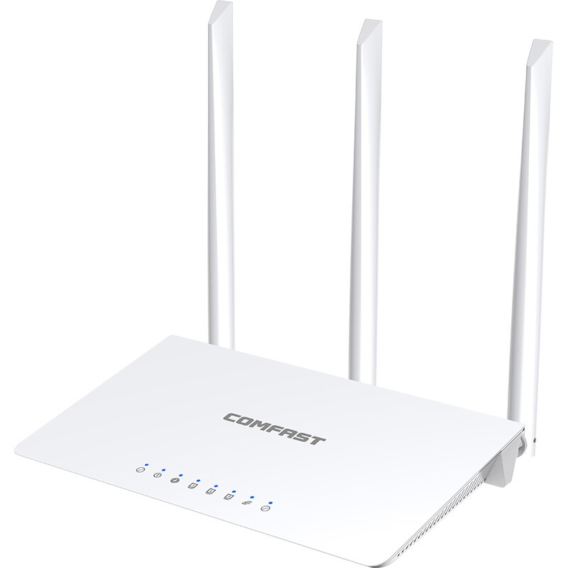 Home WiFi Router 300Mbps Multi-User 2.4Ghz With WPS 3*5dBi Antenna Indoor High Power RJ45 LAN Wireless Router Wifi Repeater