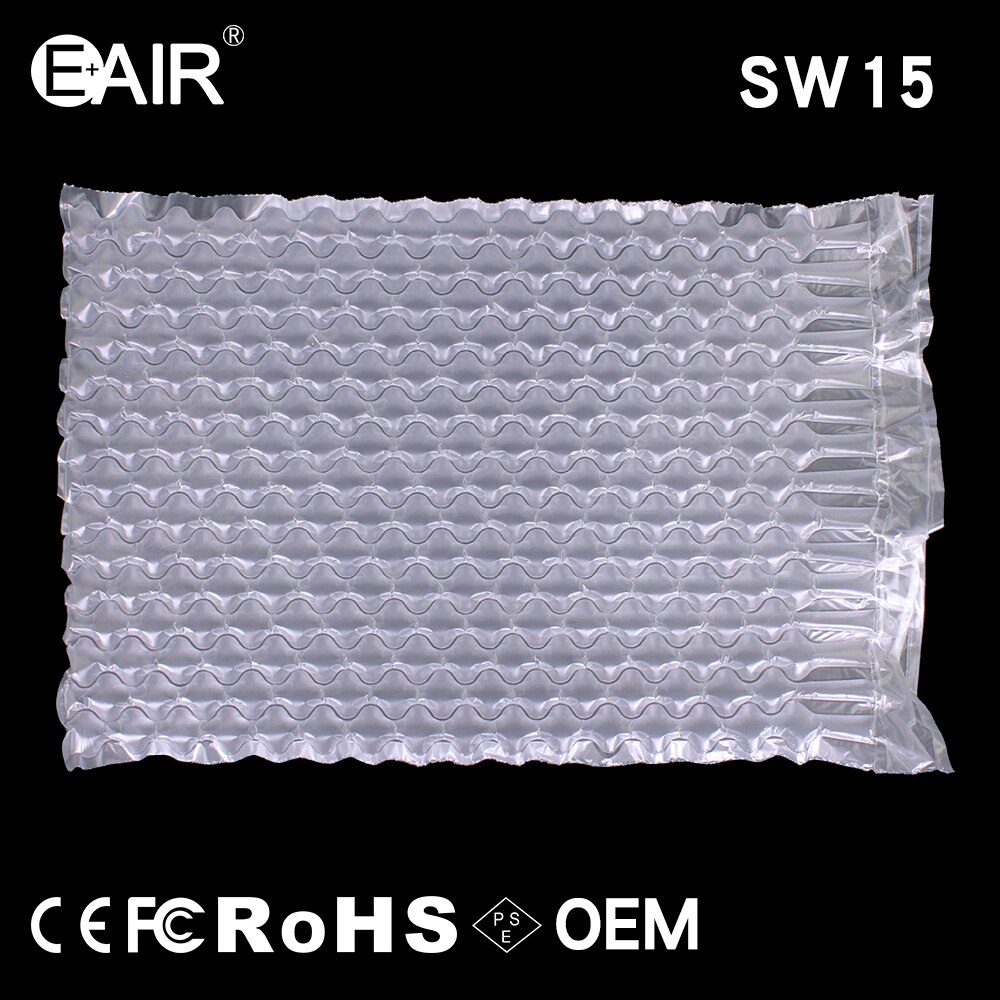 Film d'emballage pour coussin d'air SW15, 1 rouleau de papier d'aluminium recyclable