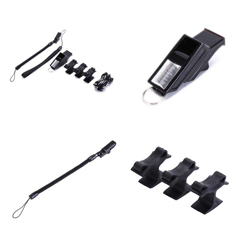 1 Set Referee Whistle Big Sound Whistle Seedless Plastic Whistle Soccer Basketball whistle