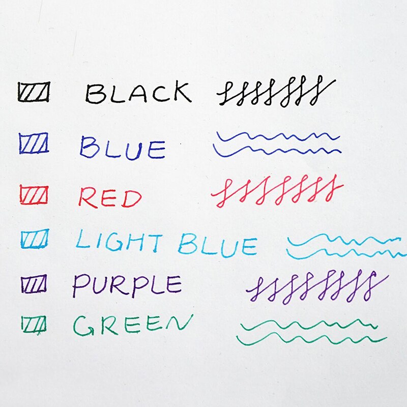 30 unidades de cartuchos de tinta Hongdian para pluma estilográfica negra/azul de 3,4mm de diámetro para bolígrafos HongDian Ink Pen / Wing Sung