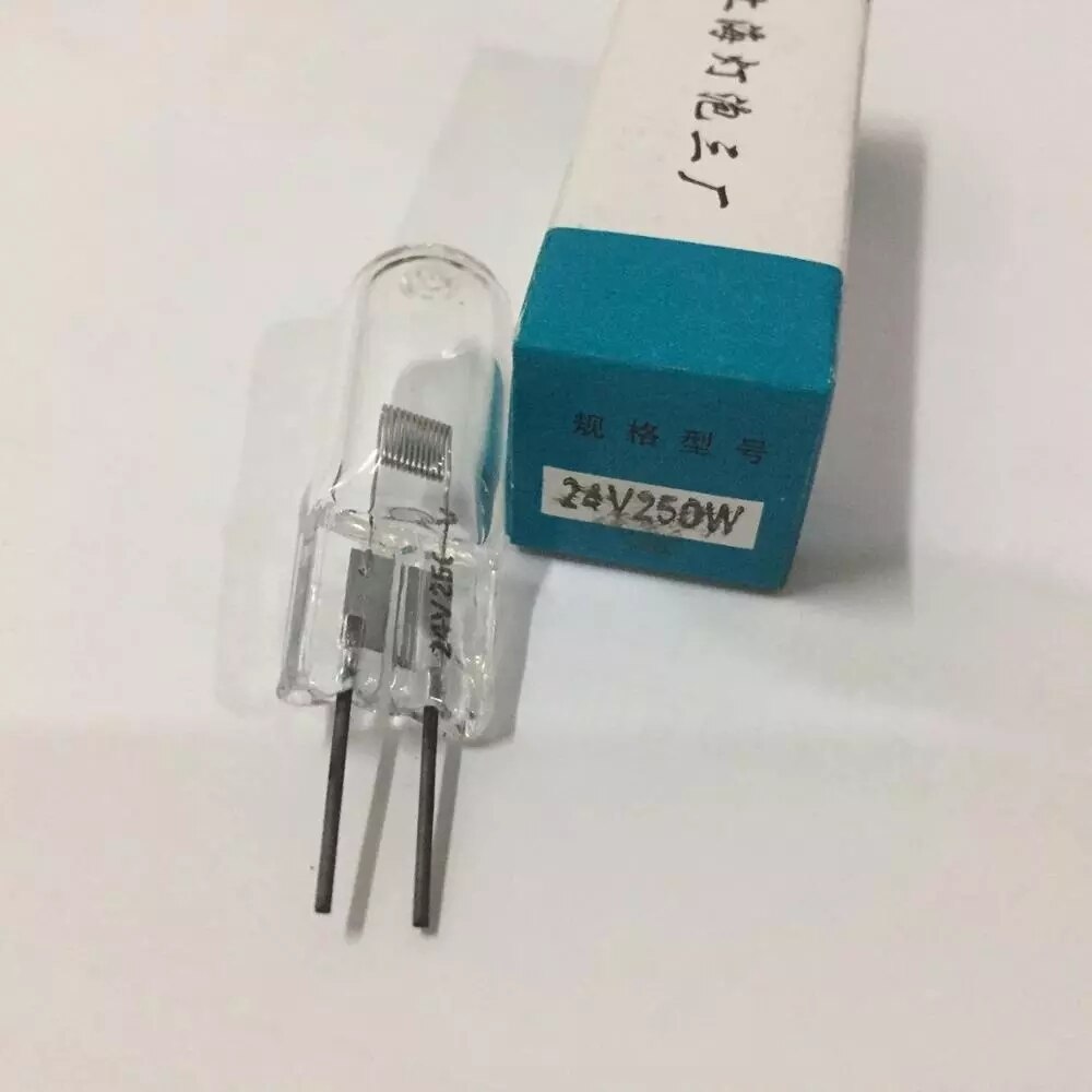 Movie projector accessories-24V 250W tungsten lamp bulb for 16mm movie projector, large coil tungsten lamp