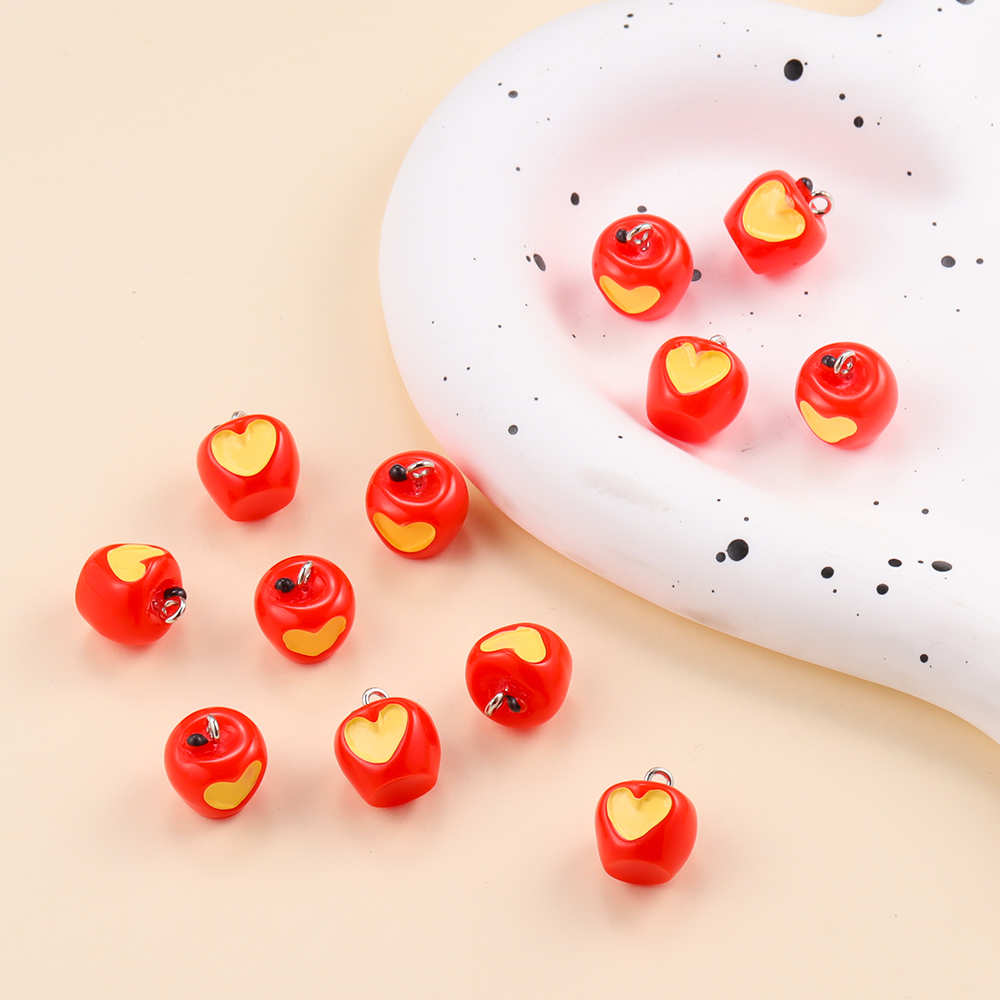 10 Stuks Emaille Legering Chili Charme Voor Schattige Oorbellen Rode Peper Hanger Ketting Vrouwen Sieraden Maken Benodigdheden Diy Ornamenten: Geen