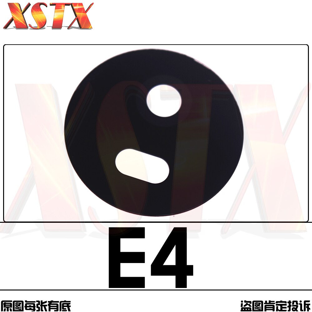 For Motorola Moto G4 E4 G5 G5S G6 plus Z Z2 Z3 play force X4 Back Rear Camera Lens Glass Replacement: E4