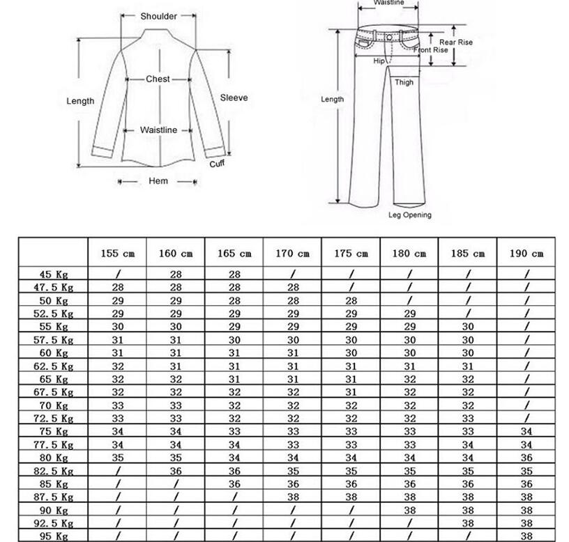 Four seasons stil herre afslappet slim fit bukser herre jeans klassiske denim skinny jeans herre 28-38
