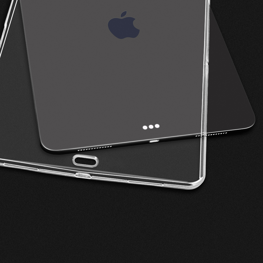 Funda transparente de silicona TPU para Apple iPad Mini 6 5 Air 4 3 2 1 Funda transparente para iPad Pro 11 10,2 7 8 9th 10,9 10,5