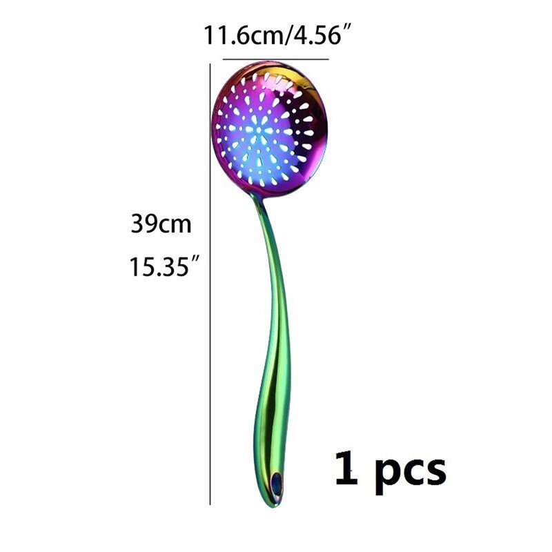 Kitchen Tool Cooking Tool Set Christmas Kitchen Utensils Restaurant Cookware Kitchenware Set Soup Ladle Colander Spoon