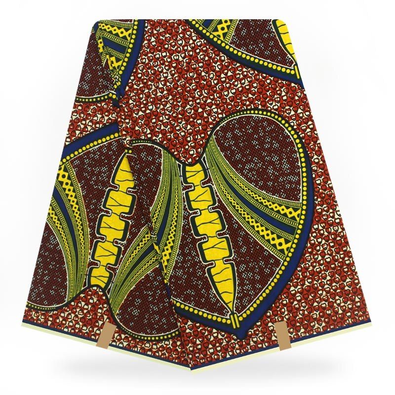 Afrikansk ankara stof tekstil bomuld afrikansk stof voks print god africa klud til fest  h181118s