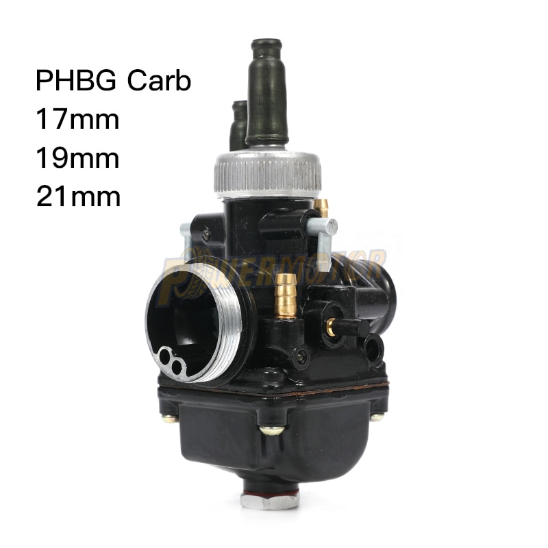 Dellorto motocykl PHBG gaźnik 17mm 19mm 21mm węglowodany dla 50cc 70cc 90cc BWS100 Puch Yamaha Zuma motocykl brud rower atv