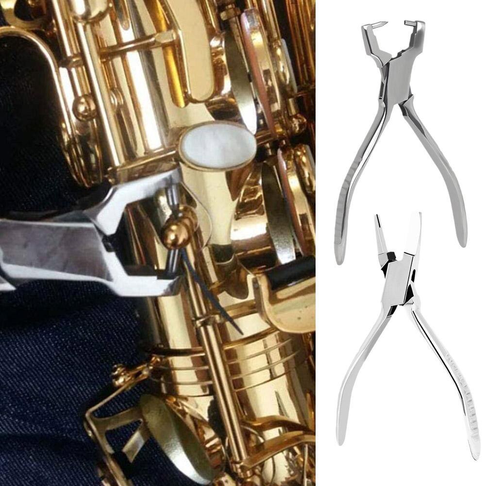 Rörnål reparationsverktyg trasig fjäder utdragstång demontering flöjt saxofon flöjt klarinett reparation verktyg tillbehör  x8 n 4
