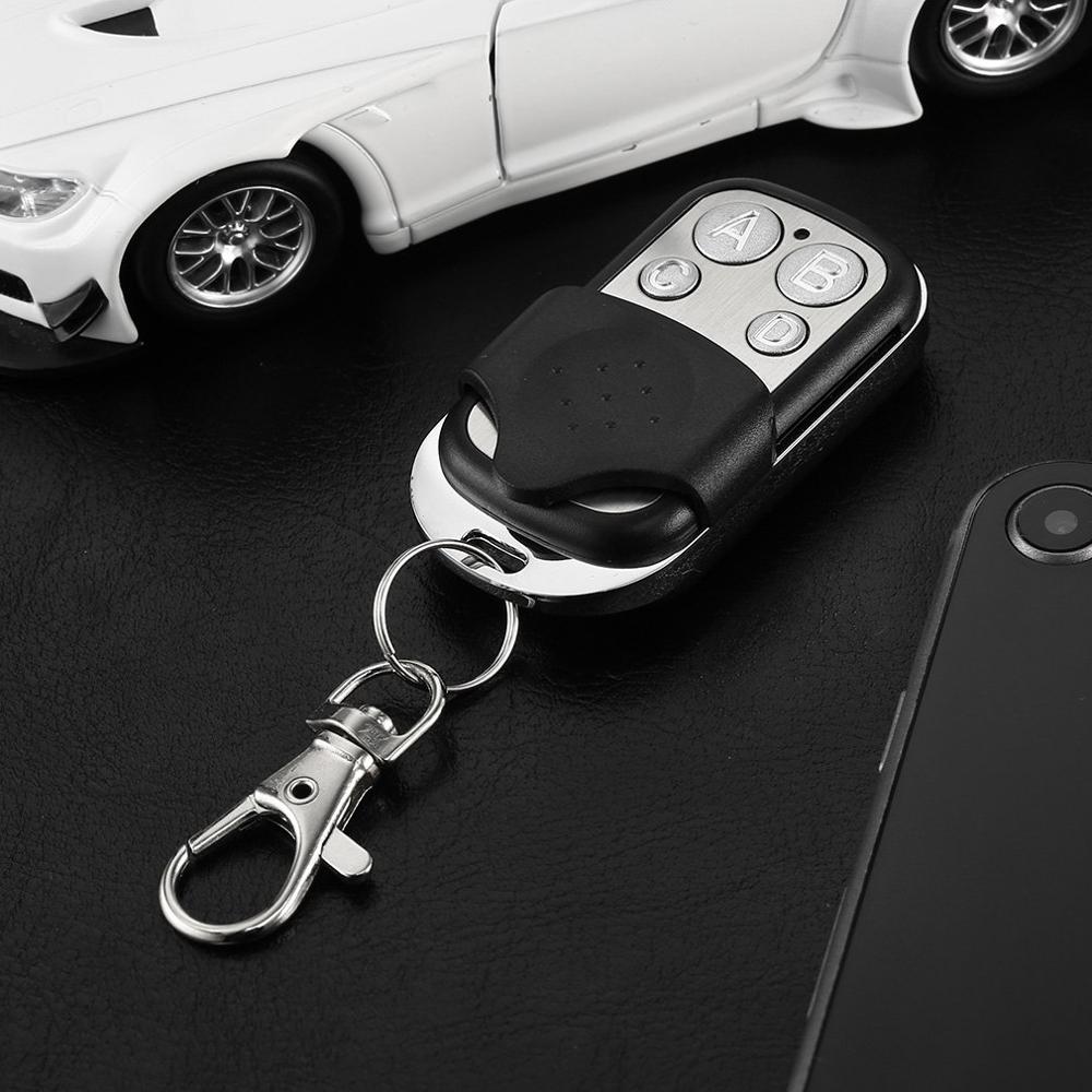 Garageport fjernbetjening 433 mhz 4 kanals portkontrol til garage kommando åbner alarm fjernbetjening
