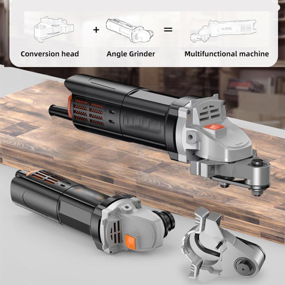 Conversione smerigliatrice angolare adattatore smerigliatrice angolare multifunzione per smerigliatrice angolare a sega elettrica accessorio di modifica X7h7