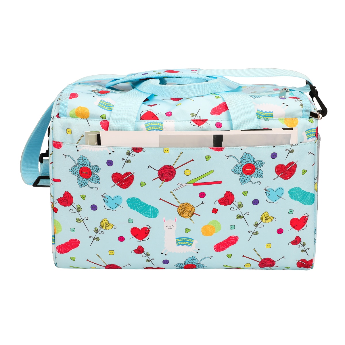 Print Bag Knitting Storage Bag Knitting Needle Bag Storage Bag Knitting Bags For Yarn Set DIY Household Organizer