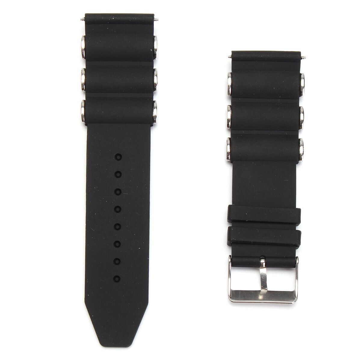 20/22/24/26mm Silikon Gummi Taucher Armband Strap Für Invicta-Ausflug 18202 Schwarz Männer der Armband Uhr Armband Ersatz