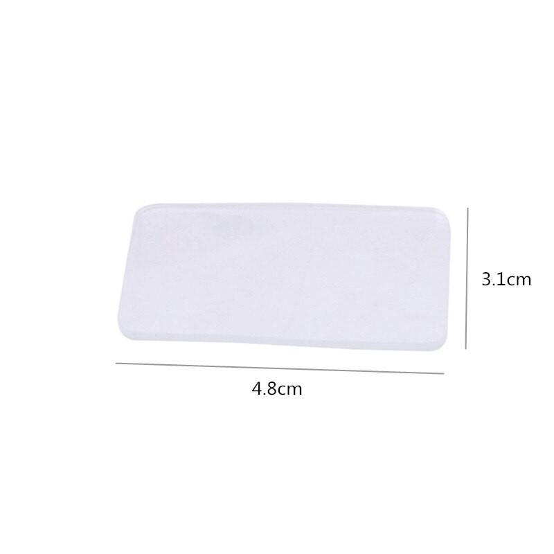 Super Sticky Silica Gel Gripping Pad Non-slip Recycled Reusable Universal Anti-Slip Mat Auto Interior Accessories Phone Holder: Small Rectangle